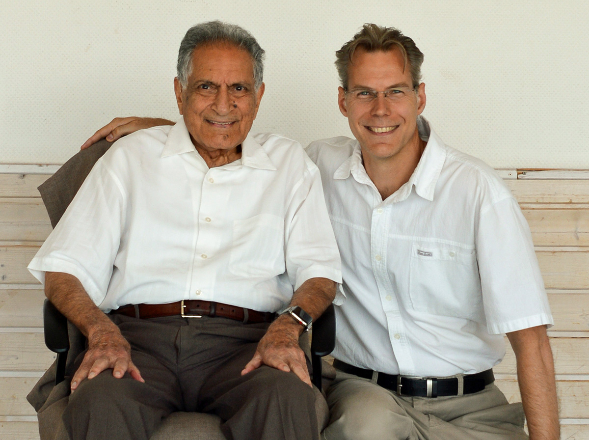 Mingyur Yeshe with Ishwar Puri