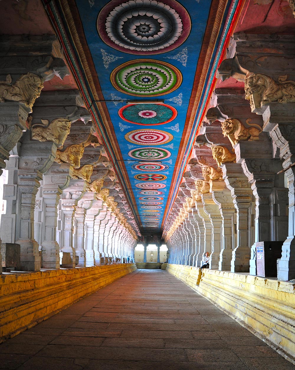 Rameswaram Temple Corridor